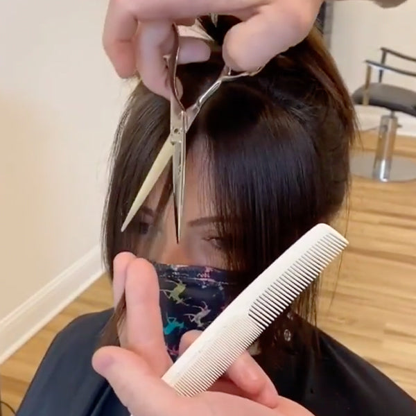 How To Cut Curtain Bangs In 4 Easy Steps ARC™ Scissors