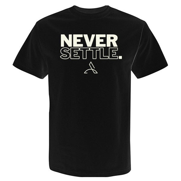 Never Settle T-Shirt | ARC™ Scissors